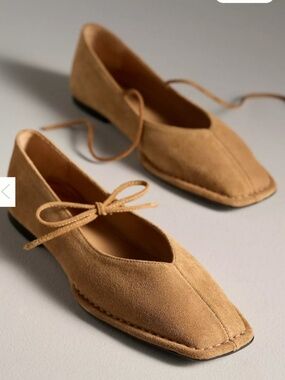 ALOHAS Sway Suede Ballet Flats